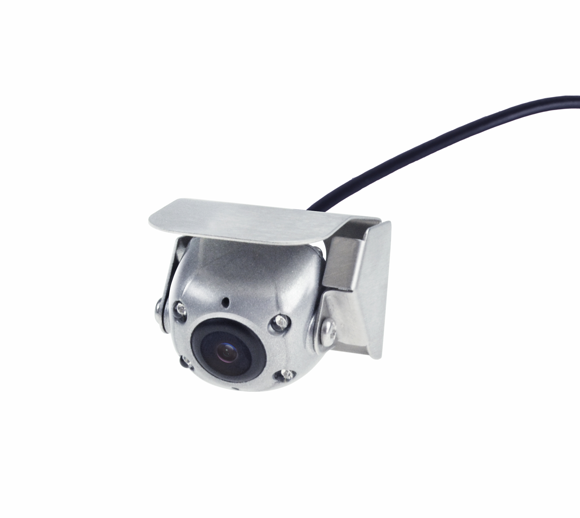 BR-MNC10 MINI fotocamera grandangolare con alloggiamento in acciaio inossidabile.