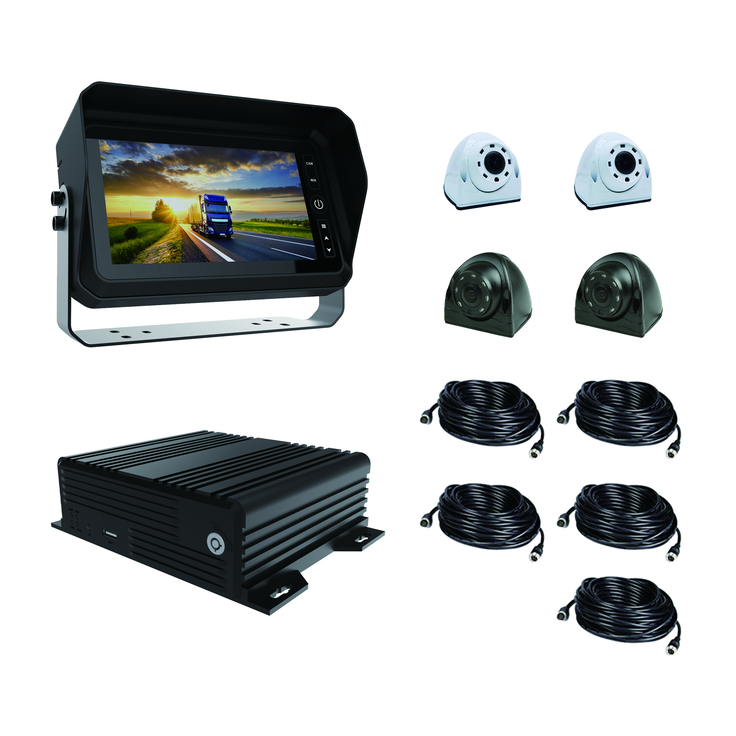 BR-MDVR04 System 4-Kanal AHD DVR System