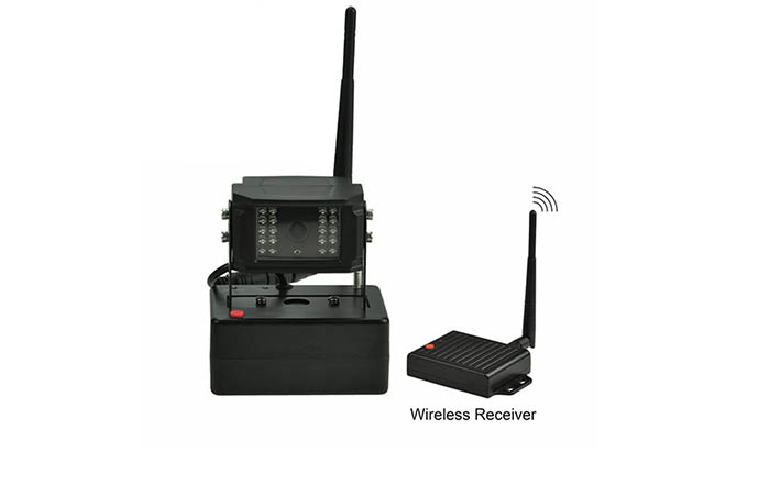 デジタル信号無線カメラと無線受信機ボックス