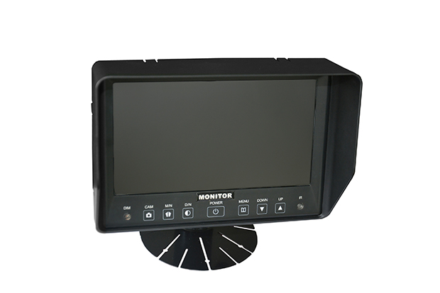 BR-702WP  7 Inch TFT IP68K Waterproof  Monitor with 2CH Input