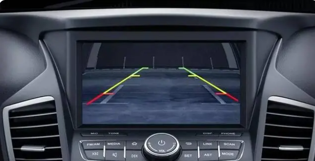 What is the reason why the car astern image has no signal