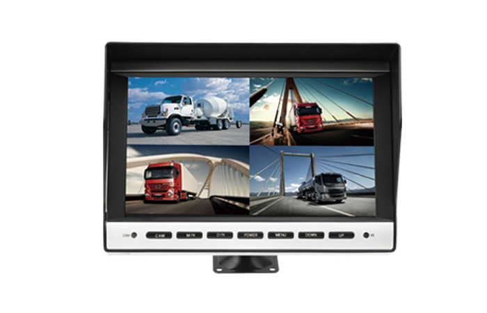 BR-TMQ1001 10”quad monitor with 4-cam input