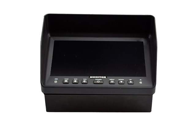 BR-TM7001-DD 7英寸双Din，带2个摄像头输入监视器