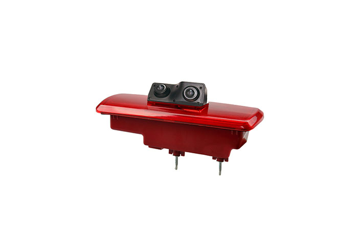 BR-RVC07-RT（双镜头）第三制动灯摄像头，适用于欧宝Vivaro 2014、沃克斯霍尔Vivaro 2014和雷诺Trafic 2014